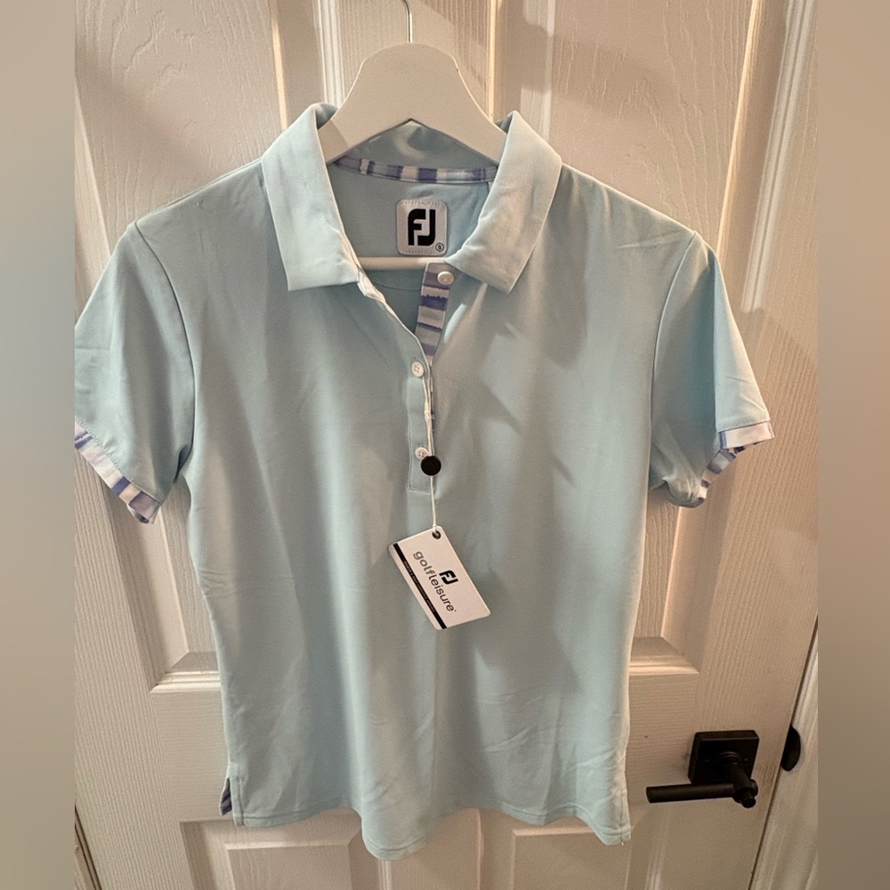 FootJoy Light Blue Polo Shirt